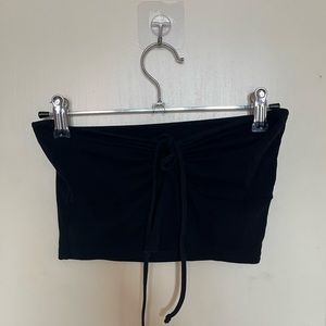 Black crop top